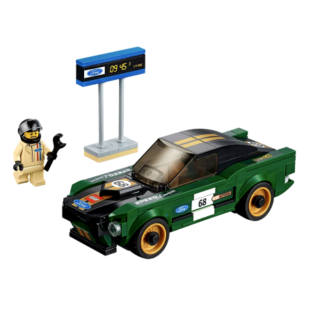 LEGO Speed Champions 75884 - 1968 Ford Mustang Fastback